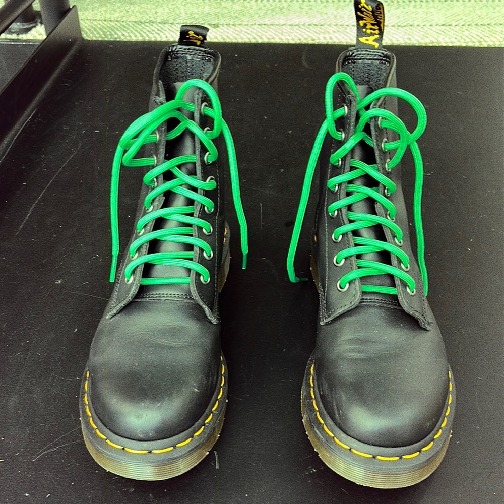 Size 7, leather Doc Martens